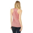 thumbnail image 2 of A Product of Bella + Canvas Ladies' Flowy Racerback Tank - MAUVE MARBLE - L [Saving and Discount on bulk, Code Christo], 2 of 2