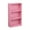 Pink, variant on Basic 3-Tier Bookcase Storage Shelves - Pink