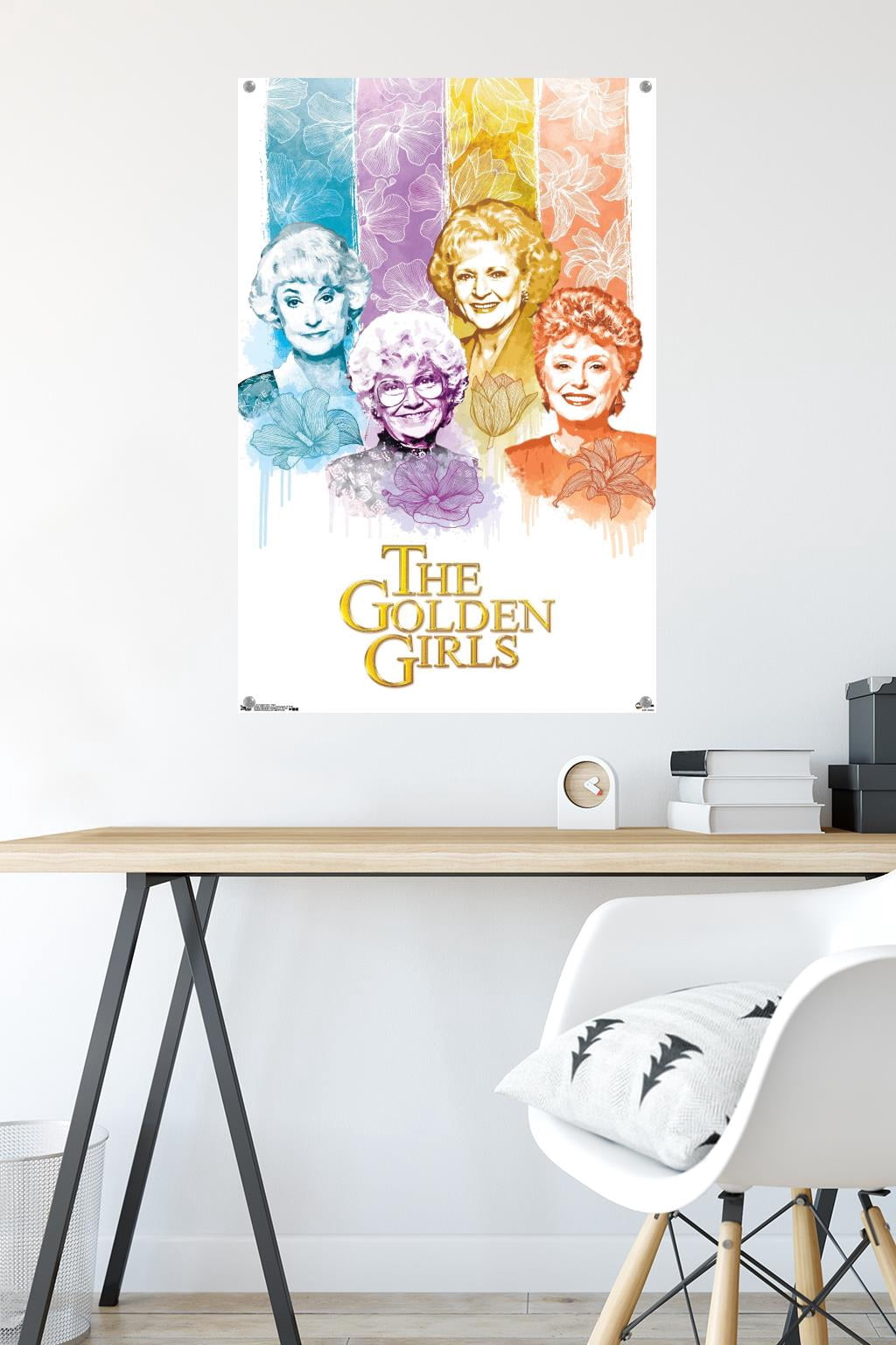The Golden Girls - Older Wall Poster with Push Pins, 22.375" x 34"