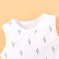thumbnail image 5 of Dressy Romper For Boys Baby Cartoon Sleeveless Clothes Bodysuitindoor Crawl Loose Fit Jumpsuits 6 Months-9 Months, 5 of 9