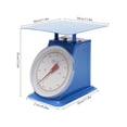 thumbnail image 6 of Mechanical Kitchen Scale,50kg Heavy Duty Portion Control Mechanical Kitchen and Food Scale,Industrial Dial Scale for Kitchens and Restaurants, 6 of 7