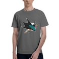 thumbnail image 1 of San Jose Sharks Fashion Men'S Short Sleeve T-Shirt Deep Heather X-Large, 1 of 5