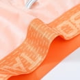 thumbnail image 5 of TANBOM Men's Sexy Long Nylon Boxer Briefs Soft Breathable Big Pouch Orange M, 5 of 6