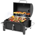 thumbnail image 1 of Grill with Ash Tray,Tabletop Outdoor Barbecue Smoker,Small BBQ Grill for Outdoor Cooking, Backyard Camping Picnics Beach by, 1 of 8