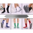 thumbnail image 4 of Qcwqmyl Mens Football Soccer Socks,Non-Slip Grippy Hospital Yoga Training Socks, One Size Fits All, 4 of 6