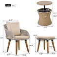 thumbnail image 6 of PP Rope & Weather - resistant Frame | Balcony and Lawn Hangout | Comfortable and Long - term Use Furniture, 6 of 7