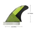 thumbnail image 3 of 3pcs Surfboard Surfboard Fins Surf Fin Surfing Accessories, 3 of 7