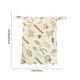 thumbnail image 3 of Bolsa de pan reutilizable con cremallera de cera de abeja | Almacenamiento de Alimentos Frescos de Doble Capa | Grandes 33x43cm | Hebilla segura | Naranja/Blanco grisáceo duradero | Para pan, fruta, 3 of 6
