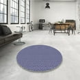 thumbnail image 4 of Ahgly Company Machine Washable Indoor Rectangle Transitional Blue Area Rugs, 7' x 9', 4 of 7