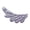 QCB, variant on Ywmsfl Side Bangs Clip Students Hair Decorations Sewing Patches Wing Badge Appliques for Enthusiasts and Fashion