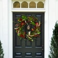 thumbnail image 6 of SAFAVIEH Faux 30 Inch Myrtle Led Wreath W/ Red Bells, Green/Red, 6 of 7