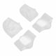 thumbnail image 3 of Par de almohadillas de soporte para arco de silicona + par de calcetines de talón plantilla para pie plano hidratante antiseco, 3 of 5