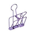 thumbnail image 3 of ziyahi 20 Pieces Metal Paper Clip Electroplated Solid Color Replacement Home School Examination Papers Clips Accessories Purple 25mm, 3 of 5