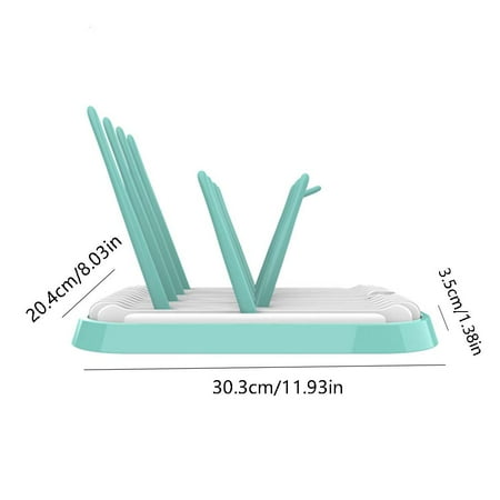 Hand Dryer Mat Baby Bottle Drying Rack, Large, Countertop Drainer Mat and Dryer Stand for Infant Dishes, Bottles and Accessories ()