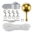 thumbnail image 2 of Kit de herrajes para asta de bandera Gloria, 2 of 9
