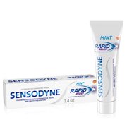 Sensodyne Rapid Relief Sensitivity Toothpaste for Sensitive Teeth Mint, 3.4 Oz, 3 Pack
