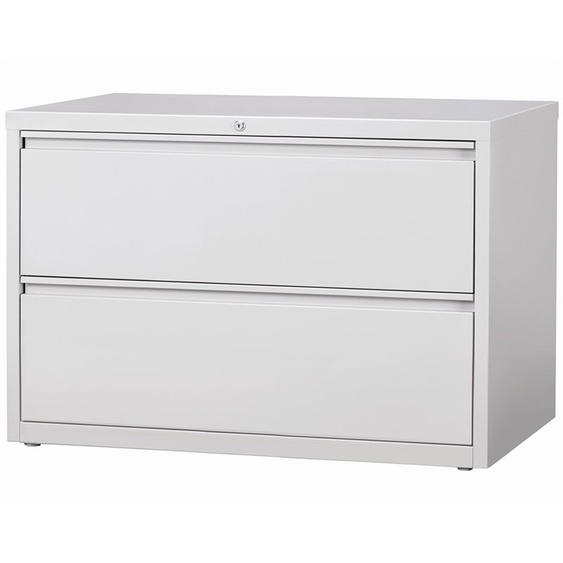 Hl8000 Series 42 Inch Wide 2 Drawer Lateral File Cabinet Light