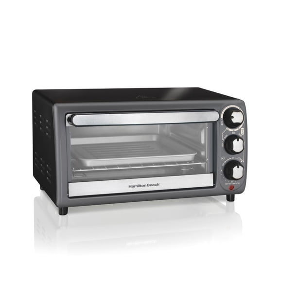 Horno Tostador 5 funcionesHamilton Beach 11 litros 1100 W 31148J Color Negro