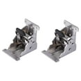 thumbnail image 2 of jifeng 2Pcs Self Lock Hinge Lock Extension Support Accessories Easy to Install Table Leg Hinge Folding Bracket for Worktables Chairs, 2 of 9