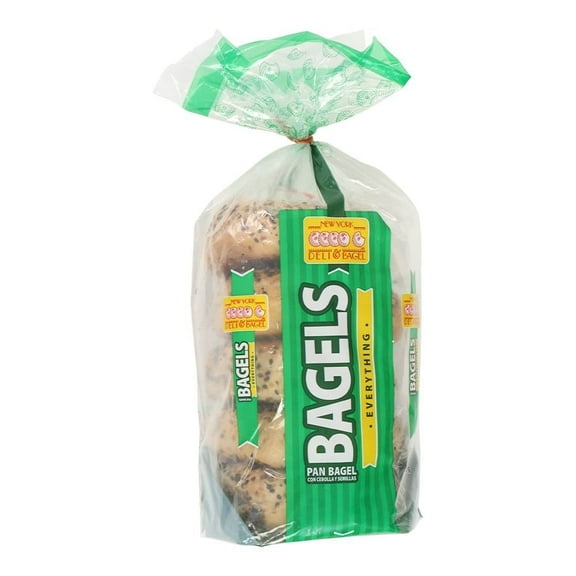 Pan bagel New York Deli & Bagel con cebolla y semillas 450 g