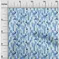 thumbnail image 2 of oneOone Cotton Flex Medium Blue Fabric Cactus Fabric For Sewing Printed Craft Fabric By The Yard 40 Inch Wide, 2 of 5