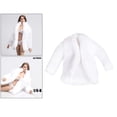 thumbnail image 4 of Ropa de para proteger de piel 1: 6 para BBI / DML / DID / TTL TC Dragon accesorios de acción femenina blanco Yotijar Abrigo de figura femenina, 4 of 10