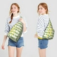 thumbnail image 3 of Cute Cartoon Dino Sling Backpack - Funny Dinosaur Pattern Crossbody Bag, Fashionable Pack for Commuters, 3 of 4