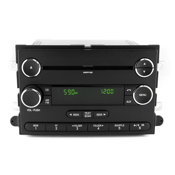 Restored 1 Factory Radio 638-02439-NOA AM/FM Radio CD Player Fits Explorer Mountaineer (Refurbished)