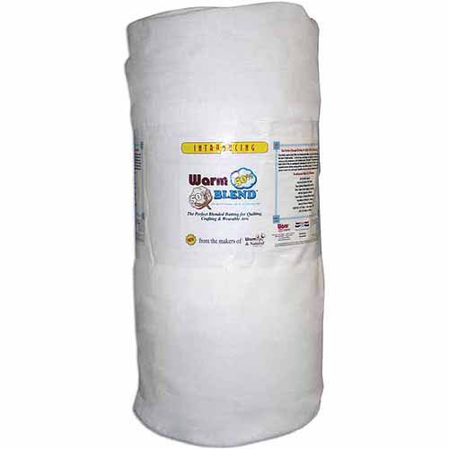 Warm Blend 50/50 Batting ByTheYardFull/Queen Size 90"X30yd FOB MI