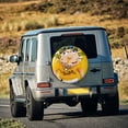 thumbnail image 6 of Saiise Sml Jeffy Bu Print Rv Spare Tire Cover Wheel Tire Cover for Travel Trailers Protectors Weatherproof Dust-Proof for Camper Trailer Truck SUV Rv Universal-14 inch, 6 of 8