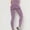 Purple, variant on YTCAMLO Cotton Yoga Pants for Women Seamless Butt Lifting Workout Running High Waisted Tights Running Cycling Booty Leggings
