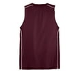 thumbnail image 6 of Sport-Tek Mesh Reversible Sleeveless Tee (YT555) Maroon, L, 6 of 6