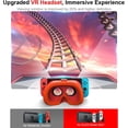thumbnail image 6 of Upgraded VR Headset for Nintendo Switch & Switch OLED Model, 3D VR Glasses with Adjustable Lens for Virtual Reality Gaming Experience, Switch VR Labo Goggles Adjustable Headset for Nintendo Switch, R, 6 of 9