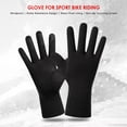 thumbnail image 2 of Glove M Size Windproof/ Water Resistance Design Winter Warm Plush Lining N-on-slip Touching Screen For Running Sport Bike Riding, 2 of 8