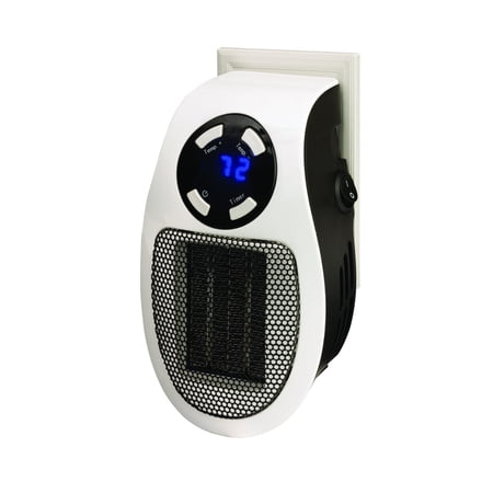Soleil Ceramic Heater MH-04W, White (Best Indoor Space Heaters Energy Efficient)
