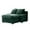 Corduroy-Green, variant on Aukfa 49" Chaise Lounge Oversized Corduroy Sofa Plush Chair Bed w/ 3 Pillows for Living Room, Gray