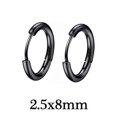 thumbnail image 1 of Pendientes de personalidad, pendientes de moda, pendientes pequeños de joyería de acero inoxidable para hombre, ideales para hombres y mujeres., 1 of 6