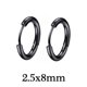thumbnail image 1 of Pendientes de personalidad, pendientes de moda, pendientes pequeños de joyería de acero inoxidable para hombre, ideales para hombres y mujeres., 1 of 6