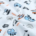 thumbnail image 5 of MYGBCPJS Baby Double Zipper Romper Infant Short Sleeve Playsuit Toddler 1 Piece PJS Sleep N Play, 5 of 6