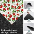 thumbnail image 3 of Red Strawberry Plants Fruit Flower Leaf Kitchen Rugs Sets Of 3,Kitchen Runner Rugs Non Skid Washable,Decorative Kitchen Floor Mats for Kitchen,Sink,Laundry,17"x30"+ 17"x47" + 17"x59", 3 of 6