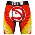 thumbnail image 2 of Men's Rock Em Socks  Atlanta Hawks Tie Dye Underwear and Crew Socks Combo Pack, 2 of 3