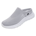 thumbnail image 2 of YOUYEDIAN Orthopedic Casual Shoes for Women Arch Support Tennis Shoes Lightweight Slip on Non Slip Volleyball Shoes Mesh Stretch Soft 2026 Foam Shoes (Gray), 2 of 8
