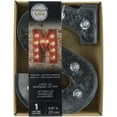 thumbnail image 2 of Darice Silver Light Up Marquee Letter S, 9.875 inches, 2 of 3