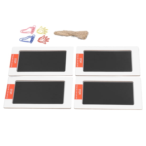 Kit de impresión de huellas de manos para recién nacidos de 4 piezas kit de huellas de manos para bebés almohadilla de tinta de tacto limpio kit de adornos de manos y huellas ANGGREK Otros