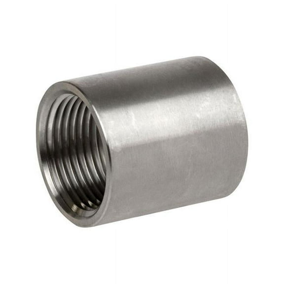 Smith-Cooper 1-1/4 in. FPT X 1-1/4 in. D FPT Stainless Steel Coupling