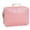 Pink, variant on Luxtrada Fireproof Document Bag with Lock Zipper Closure Fire & Water Resistant Money Bag Storage Pouch Organizer Case Home Office Travel Bag for Documents Files Money Cards Passport Valuables (Gray)