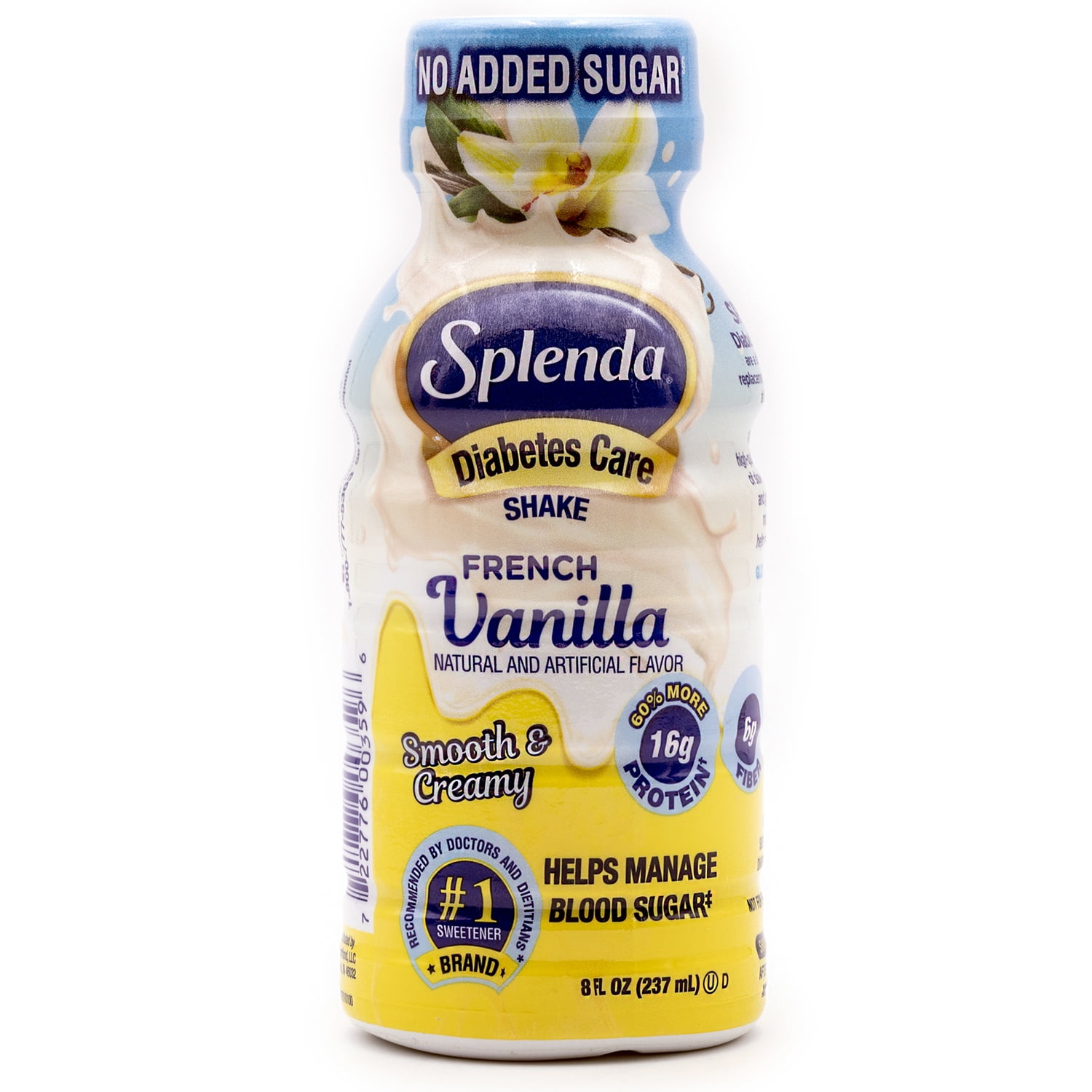 Splenda Diabetes Care Shake, To Help Manage Blood Sugar, 8oz French