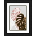 thumbnail image 1 of Artographie Studio 11x14 Black Ornate Wood Framed with Double Matting Museum Art Print Titled - Monstera Creative 04, 1 of 4
