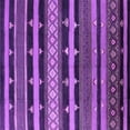 thumbnail image 1 of Ahgly Company Indoor Square Solid Purple Modern Area Rugs, 7' Square, 1 of 4
