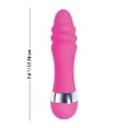 thumbnail image 3 of Pinkies Ridgy Bullet Vibrator, Pink, 3 of 3